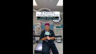 Drainless Tummy Tuck How Dr Patronella Eliminate Drains and Enhances Aesthetic Results [upl. by Yehc]