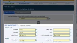 How to EFile a W2 Form [upl. by Notniuqal757]