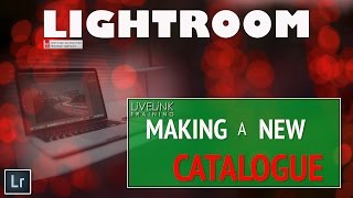 How to create a new catalogue in Lightroom [upl. by Naahs]