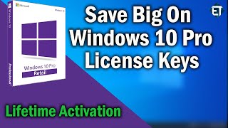 How to Buy Genuine Windows 10 Pro License Keys On Discount [upl. by Mord940]