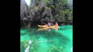 El Nido Palawan 2024 🇵🇭 philippines travel kayaking nature beach [upl. by Ahsian]