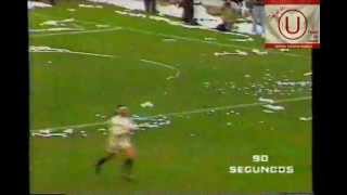 Gol de Baroni en Matute Alianza vs Universitario 01  1993 CLÁSICO [upl. by Ueik591]