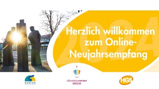 Neujahrsempfang 2024 der Stadt Seelze und der HGS Livestream 21012024 [upl. by Kit943]