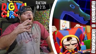 REACTION  The Amazing Digital Circus Episode 2 [upl. by Lotsyrc395]