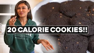 20 CALORIE COOKIES Perfect for Weight Loss I Low Carb Keto Friendly Recipe [upl. by Araminta832]