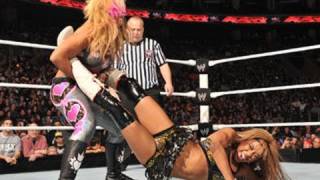 Raw Natalya Gail Kim amp Melina vs Maryse Alicia Fox amp Tamina [upl. by Asilram869]