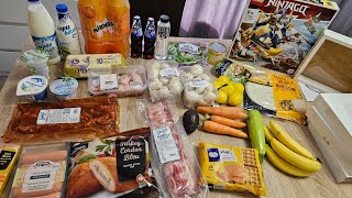 Cumpărături alimentare din Lidl cu preturile afișate  haul Lidl [upl. by Conard]