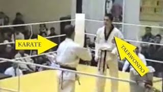 Taekwondo VS Karate  Knockout 2014 [upl. by Natsirk]