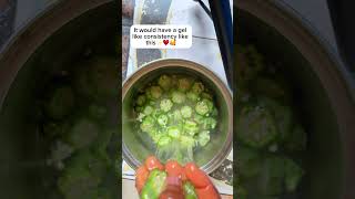 Okra Water for hair growth 4c 4chair hair okrawater hairgrowthtips naturalhair curlyhair [upl. by Buskus]