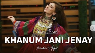 Khanum Jani Jenay  Faridoon Angar Pashto Song Slowed Reverbed [upl. by Ynobe]