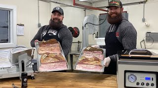 How to Make Bacon at Home Like a Pro Butcher JPV Method  The Bearded Butchers [upl. by Karlis]