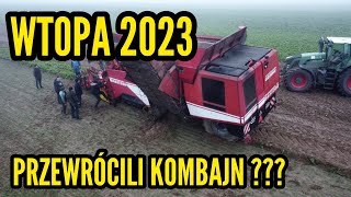 Aleee się utopił 😱 MEGA WTOPA 2023  GRIMME MAXTRON 620  Jak to się skończyło [upl. by Janela]