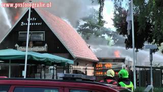 20120816 GRIP 1 Zeer Grote Brand bij Saksenstal Gerrit te Overdinkel [upl. by Oicnedurp]