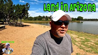 Looking At Land in Arizona  Remote Lakeside [upl. by Shornick]