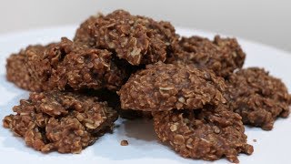 How to Make No Bake Chocolate Oatmeal Cookies  Easy No Bake Cookies Recipe [upl. by Yelime491]