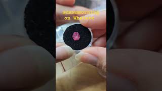 Bixbite Red Beryl 17ct Sold on Whatnot dawnmorning rare gemstones Wah Wah Mountains Utah 1062024 [upl. by Salamanca]