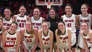 DIV IV Girls Hoops Fort Loramie Completes ComefromBehind Win over Crestview Redskins Return to [upl. by Bate797]