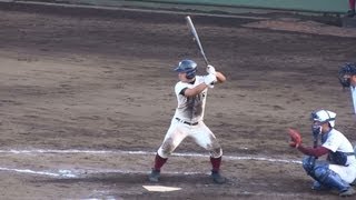 2013929 森 友哉 （大阪桐蔭高校） 国体・常総学院戦での決勝ツーラン本塁打 【埼玉西武 1位】 [upl. by Arat]