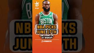 BEST DraftKings NBA Pick 6 Plays🔥  Best DraftKings NBA Picks Today  Monday June 17 2024 [upl. by Caraviello]