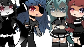 Gacha life outfit ideas black🖤 [upl. by Aicilana]