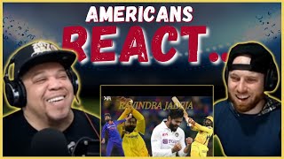 AMERICANS REACT TO RAVINDRA JADEJAS FIELDING BRILLIANCE BEST CATCHES amp RUNOUTS REAL FANS SPORTS [upl. by Notnarb]