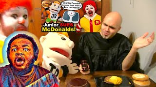 SML Movie Junior Sues McDonalds REACTION sml mcdonalds jeffy 😂🍔 [upl. by Joses]