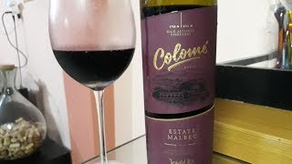 0022  Vinho Colomé Estate Malbec 2016 [upl. by Rexer]