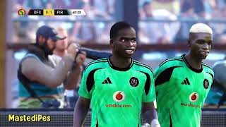 🔴DISCIPLES vs ORLANDO PIRATES ⚽ PLAY OFF CAF CHAMPIONS LEAGUE 2425 ⚽ Gameplay [upl. by Illa731]