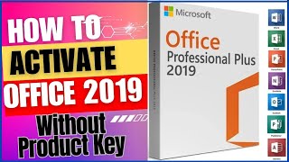 How to Active Microsoft Office 2019 Without key  2024 [upl. by Annitsirhc]