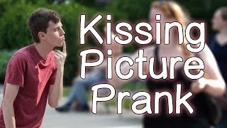 Kissing Picture Prank [upl. by Saum]