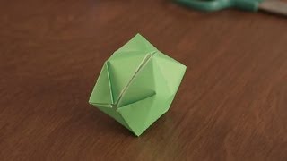 How to Make an Origami Balloon  Simple amp Fun Origami [upl. by Dlareg]