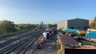 Severn Valley Railway  Live Rail Cam  Kidderminster Diesel Depot [upl. by Elvyn892]