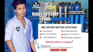 BATANGAS WRS SUPPLIER WATER STATION PACKAGESTEAMACE [upl. by Fuld]