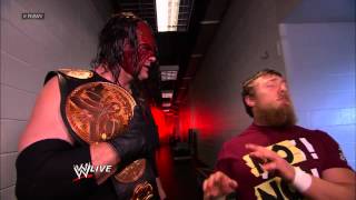 Kane and Daniel Bryan argue about Kane teaming with a new partner on Raw Raw Nov 12 2012 [upl. by Waddell]