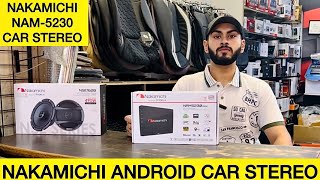 Nakamichi android car stereo with wireless apple CarPlay and android auto  Nakamichi NAM5230 [upl. by Litsyrk723]