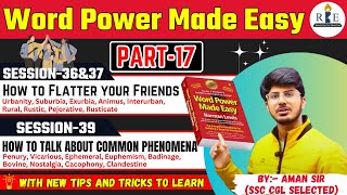 Word Power Made Easy Part17 Session 36 to 39 HOW TO FLATTER YOUR FRIENDS [upl. by Intruoc969]