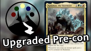 Kalamax the Stormsire  Precon Upgrade  Commander Deck Tech  Command Valley [upl. by Eerahc]