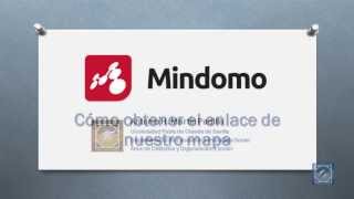 MINDOMO Obtener enlace de mapa e insertarlo en un blog [upl. by Gravante]