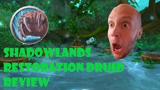 Shadowlands Restoration Druid Review [upl. by Anilak665]