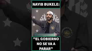 quotNO PUEDEN APAGAR ESTA PRESIDENCIAquot NAYIB BUKELE SiempreEnMovimiento [upl. by Harsho]