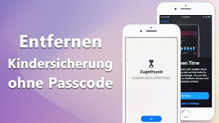 iPhone Kindersicherung entsperren Ohne Code 🚀1 Klick Bildschirmzeit umgehen 2023 [upl. by Daub]