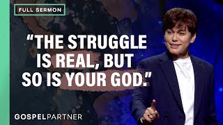 Rise Above Lifes Struggles Full Sermon  Joseph Prince  Gospel Partner Episode [upl. by Leachim660]