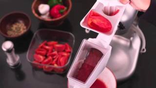 Fruit amp Vegetable Strainer amp Grinder Attachments  KitchenAid [upl. by Attem]