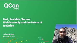 Fast Scalable Secure WebAssembly and the Future of Isolation [upl. by Hefter]