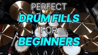 5 Drum Fills PERFECT For Beginners  DRUM LESSON [upl. by Ursulina443]