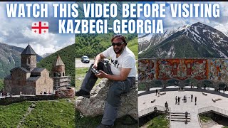 An Amazing Day Trip To Kazbegi Gudauri from Tbilisi  Turkey To Georgia [upl. by Darian]