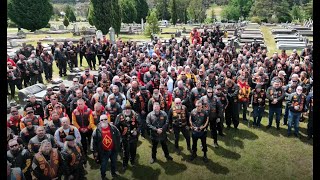 Bandidos National Ride 2022 Ballarat [upl. by Cohbath]