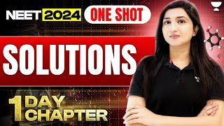 Solutions in One Shot  1 Day 1 Chapter  NEET 2024  Akansha Karnwal [upl. by Jane517]