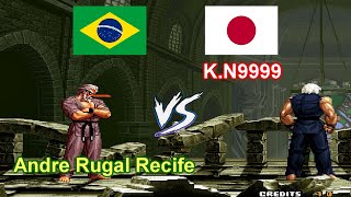 SNK vs Capcom  SVC Chaos Super Plus  Andre Rugal Recife vs KN9999 [upl. by Drus210]