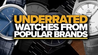 Underrated Watches From Popular Brands Seiko Omega Hamilton Rolex amp More [upl. by Gates]